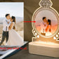 Customized  Photo 3D Lamp Diamond Shaped