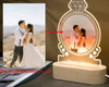 Customized  Photo 3D Lamp Diamond Shaped