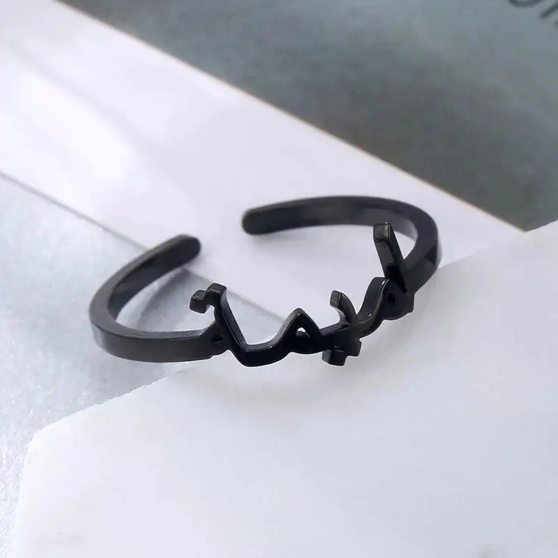 Customized Arabic Name Rings