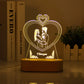 Customized Photo Text NightLight Acrylic Lamp