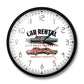 Customized Car Rental Business Logo Wall Clock