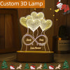 Customized Name Date 3D Lamp