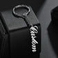 Custom Cursive Name Keychain