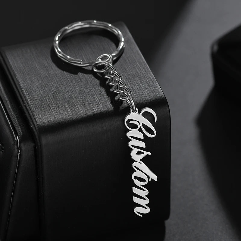 Custom Cursive Name Keychain