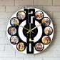 Customized Family Photos Wall Hanging Clock