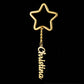 Customized Star Shape Name Key Chain