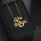 Customized Name Stainless Steel Necklace - Gold