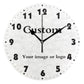 Customized Photo Round Wall Clock