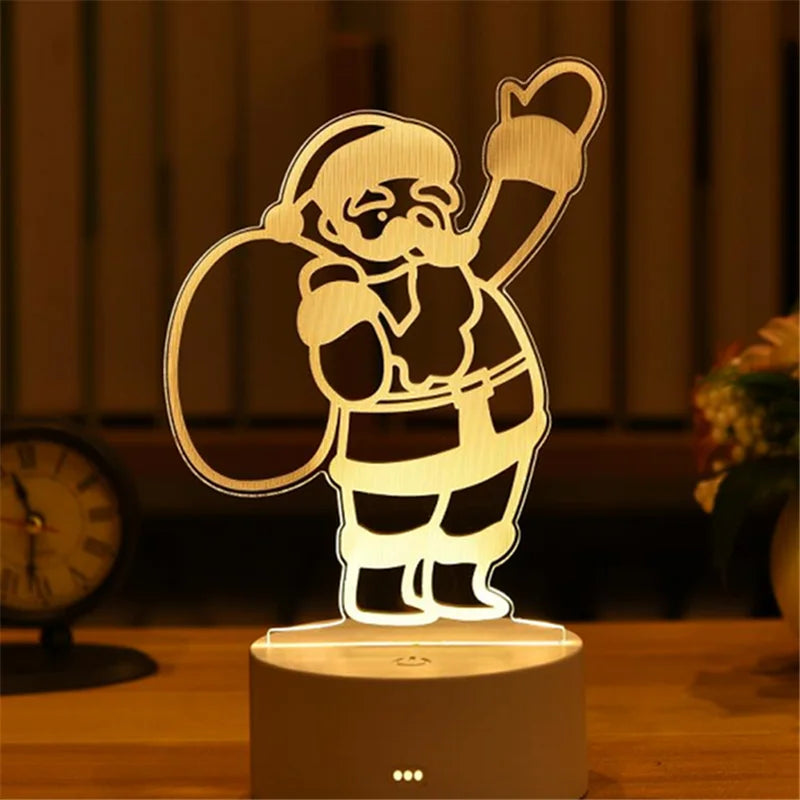 Customized Photo Creative 3D Illusion Anime acrylic Lamp