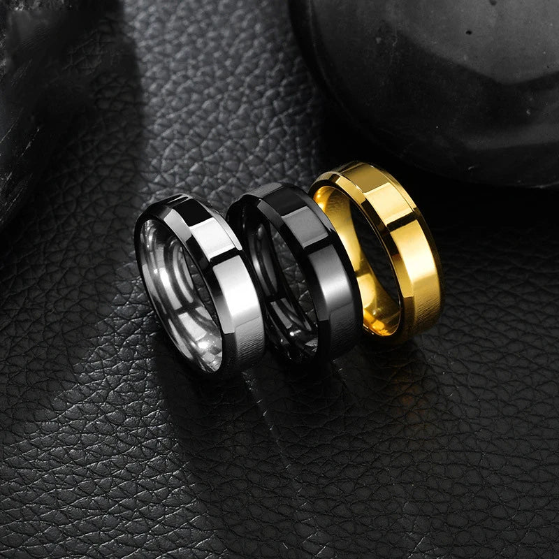 Customized Metal Name Rings