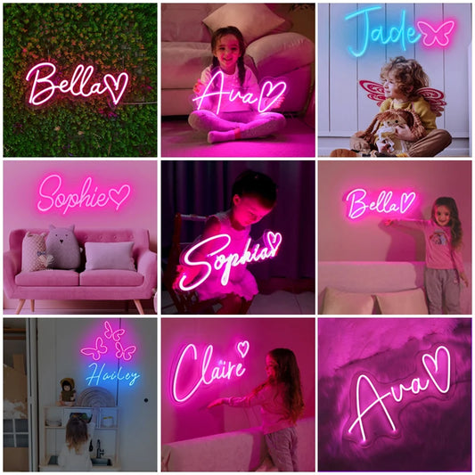 Customized Name Neon Lights