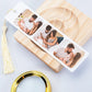 Customized 3 Photos Bookmark