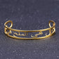 Customized Arabic Name Bangle Shaped Bracelet