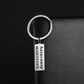 Customized Rectangular Name Keychain