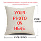 Customized Polyester Photo Cushion Cover