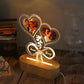 Customized Photo Night Light Engraved 3D Lamp