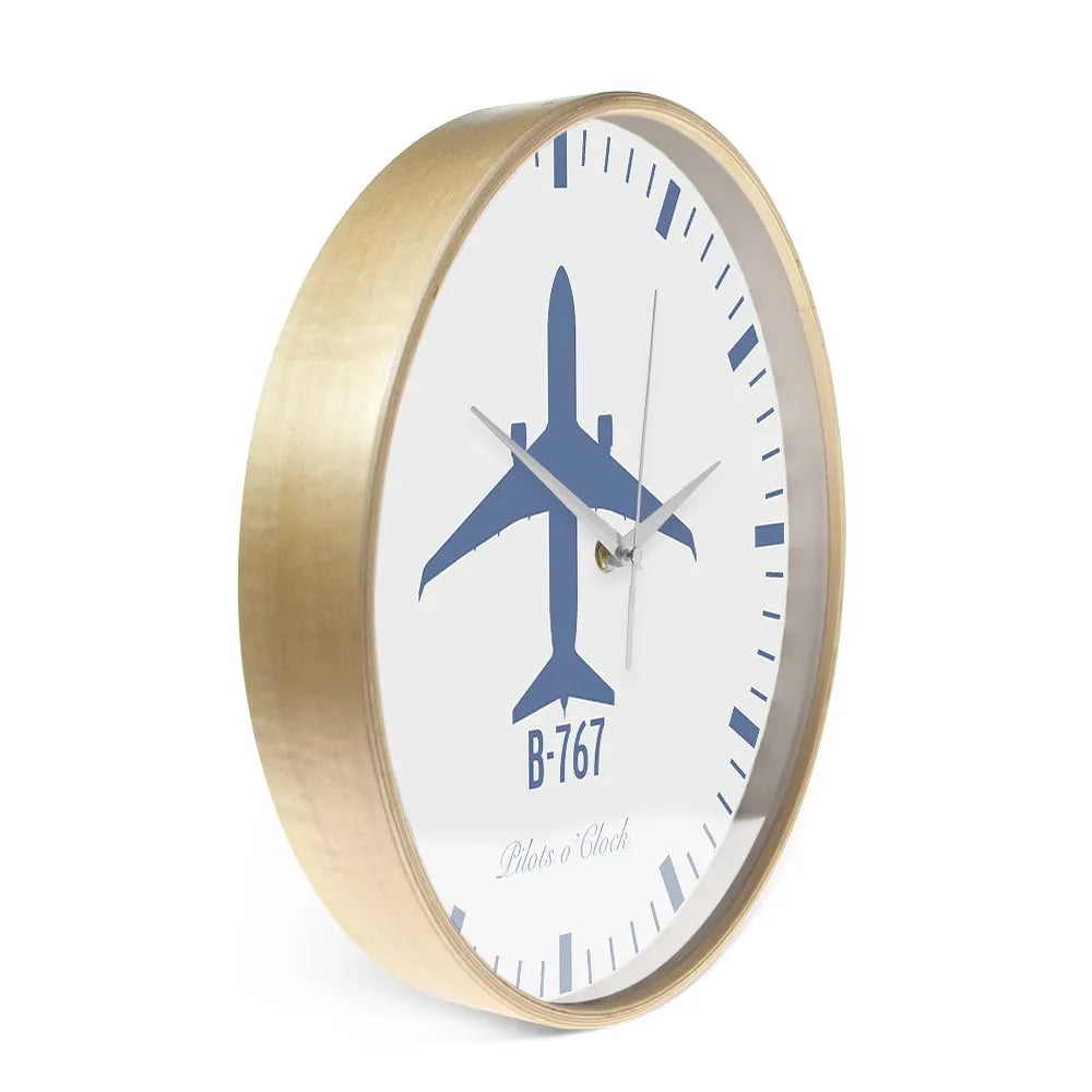 Customized Pilot's Name Wall Clock