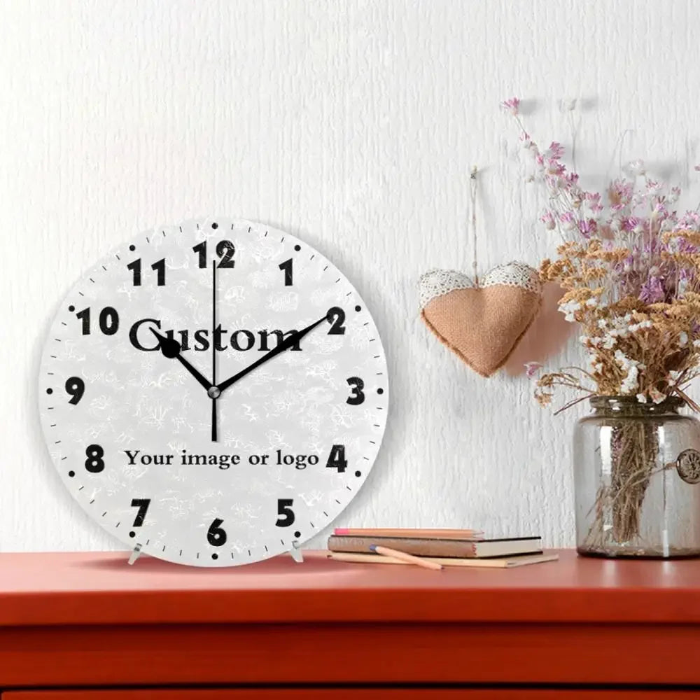 Customized Photo Round Wall Clock