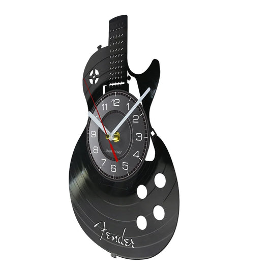 Customized Name Guitar Shaped Wall Clock