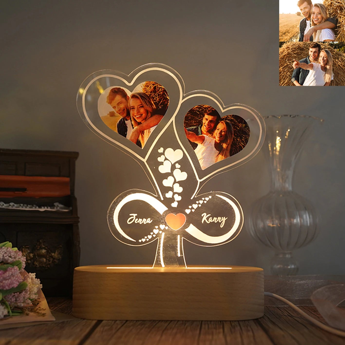 Customized Acrylic LED Frame