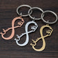 Customized Infinity Name Arabic Keychain