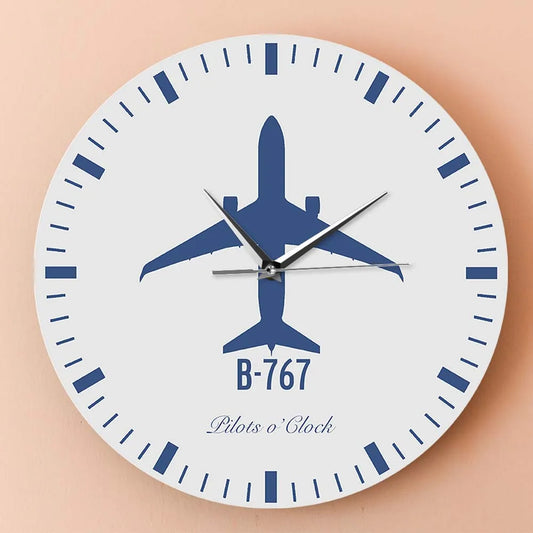 Customized Pilot's Name Wall Clock