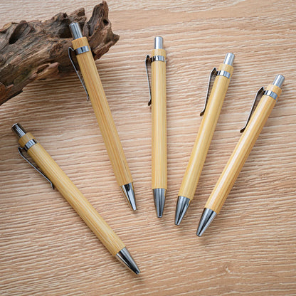 Customized Name Printed Bamboo Pen