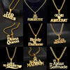 Customized Names Necklace for Men & Women - Rose Gold